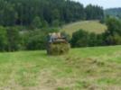Mähgutübertrag mit Hilfe von Technik
